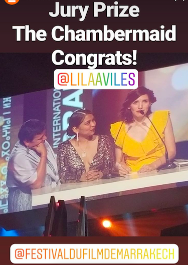Jury Prize for Lila Avilés 1